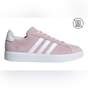 adidas Grand Court 2.0 Trainers Pink suede